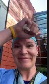 There's no place I'd rather be,” she said.