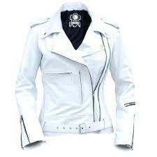 Plus Size White Leather Jacket Leather Jackets Women White Leather Jacket Leather Jacket