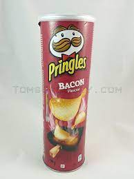 Pringles Bacon Flavor Potato Chips 165g 5 8oz 5053990106776 Ebay Potato Chip Flavors Fruity Snacks Flavored Bacon