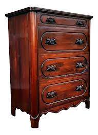 Has specialized in quality custom cabinets, granite and solid surface countertops for more than 30 years. 1948 Davis Cabinet Company Lillian Russell Black Walnut Chest Of Drawers Chairish