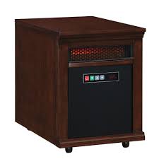 1500 Watt Infrared Quartz Electric Portable Heater With Remote Control Espresso Brown Infrared Heater Portable Heater Heater