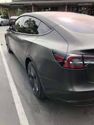 This Satin Gray 3m Wrap Turns Tesla Model 3 Into A Rock Star Tesla Model Tesla Tesla Model X