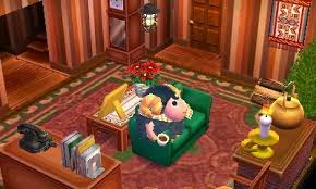 Animal Crossing Happy Home Designer Eunice Toasty Warm Home Visit In Game 0700 7772 975 Animalcro Happy Home Designer Animal Crossing House Warming