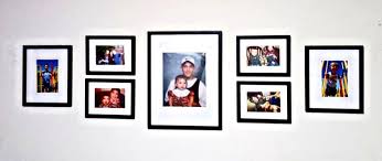 Enchanting wall picture frames layout of gallery update and a tip for hanging. Pinnacle Gallery Perfect 7 Piece Frame Kit Walmart Com Walmart Com