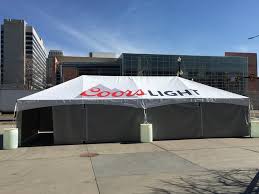 Coors Light Branded 20x40 Frame Tent