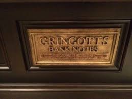 Gringotts Money Exchange In Diagon Alley With Images Diagon Alley Hogsmeade Wizarding World Of Harry Potter