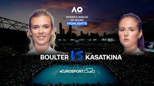 *коэффициент актуален на момент публикации прогноза (31 мая 2021, 22:55). Australian Open 2021 Katie Boulter Daria Kasatkina Einzel Frauen 1 Runde Highlights Tennis Video Eurosport