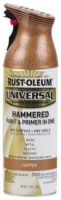 Rust Oleum 247567 Universal Hammered Spray Paint 12 Oz Copper Amazon Sg Home Improvement