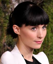 Her father, timothy christopher mara, is the vice president of player evaluation for the new york giants. Rooney Mara Long Straight Black Updo With Blunt Cut Bangs