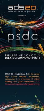 Tarpaulin Design For The Ateneo Debate Society Adobe Photoshop 2011 Tarpaulin Design Layout Design Design