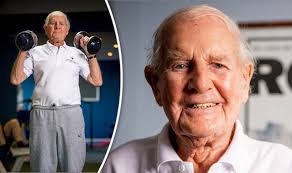 WWII hero John Hamilton is fighting fit at 98 after daily gym workouts