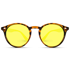 Yellow Lens Hipster Sunglasses New Vintage Retro Glasses Classic Round Sunglasses Perfect For Every Sunglass Frames Round Frame Sunglasses Black Mirror Frame