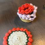 Crochet coasters with Grace — Stella's Art Gallery
