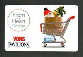 To check the balance on your vons gift card, use the options provided below (phone number, website, store locations). Vons Pavilions From The Heart 2015 Gift Card 0 No Value Ebay