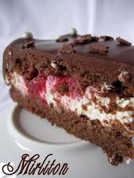 Gateau D Anniversaire Au Chocolat Et Framboises Mirliton Gateau Anniversaire Chocolat Recette Dessert Gateaux Et Desserts