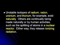 Uranium glass is glass which has had uranium, usually in oxide diuranate form, added to a glass mix before melting for colouration. History Of Radioactivity Online Presentation