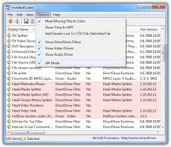 Please note that protected formats may require a specific player. 3 Ways To Check Installed Audio And Video Codecs On Your Computer Raymond Cc