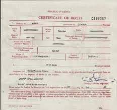 Floweezy How To Apply For Your Child S Birth Certificate In Kenya Birth Certificate Birth Certificate Template Certificate