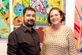 Felipe Manhães e Maria Nasser