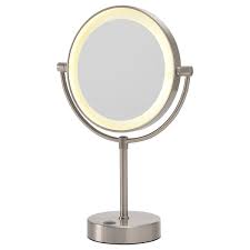 This ikea vanity mirror hack was created by combining an ikea mirror, and ikea wall lights. Kaitum Mirror With Built In Light Battery Operated 77 8 20 Cm Ikea