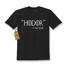 Explore our collection of motivational and famous quotes by authors you know and hodor quotes. Expression Tees Hodor Wylis Quote Got Kids T Shirt Walmart Com Walmart Com
