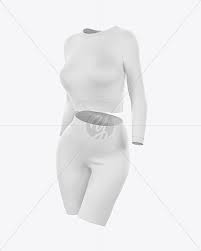 Download Women S Sport Kit Mockup In Apparel Mockups On Yellow Images Object Mockups