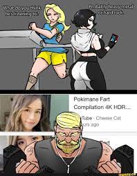 Probably heavy metal or hard rock. Pokimane Fart Compilation HDR... Cheese  Cat What do you think he's listening to? - iFunny Brazil