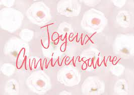 Compte ta vie par les sourires et non les larmes et compte ton âge par les amis et non les années. Carte Joyeux Anniversaire Et Motif Floral Rose Envoyer Une Carte Anniversaire Fleurs Des 0 99 Merci Facteur