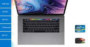 Macbook Pro 15 Zovotouch Bar Core I7 16gb 1tb Ssd 15 6 Retina 4gb Radeon Pro 555x Space Gray Macbook Pro Macbook Pro 15 Macbook