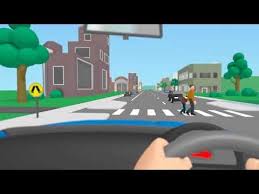 Short Road Safety Animations Developed By Transport For Nsw Road Safety Road Safety Poster Pedestrian Crossing
