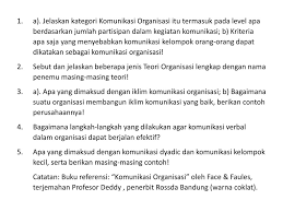 We did not find results for: Komunikasi Organisasi Latihan Soal Soal Ujian Ppt Download