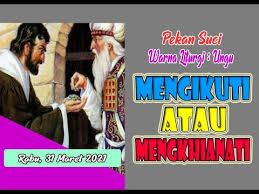 Renungan harian katolik, minggu 28 februari 2021 minggu prapaskah ii. Renungan Harian Katolik Youtube