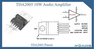 I made a circuit with tda 2003. Tda2003 Audio Amplifier Pinout Datasheet Application Video