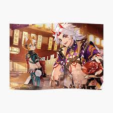 Arataki Itto Posters for Sale | Redbubble