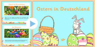 Die auferstehung von jesu christi. Easter In Germany Powerpoint German Easter Resources