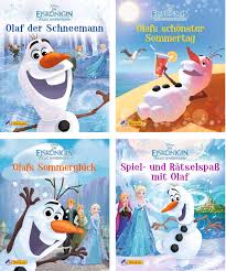 Ideal zum basteln mit kindergartenkindern. Nelson Mini Bucher 4er Disney Die Eiskonigin Olaf Der Schneemann 1 4 Amazon De Disney Enterprises Inc Bucher