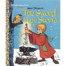 Little Golden Book The Sword In The Stone Disney Hardcover Walmart Com In 2021 Little Golden Books Disney Books Childhood Books
