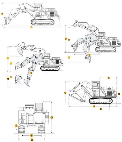Komatsu H135S Excavator