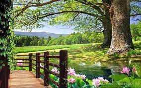 Luxury European Modern Hd 3d Tree Landscape Background Wall Mural 3d Wallpaper 3d Wall Papers For Tv Backdrop From Catherine198809100 5 81 Dhgate Com Landscape Trees Landscape Background Landscape Wallpaper