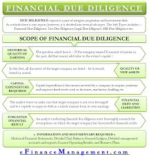 Understanding Financial Due Diligence Importance Scope And Requirements Financial Analysis Accounting And Finance Finance Debt