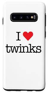 Amazon.com: Galaxy S10 I Love Twinks with Heart Cute Shirt for Gay Men LGBT  Pride Case : Cell Phones & Accessories