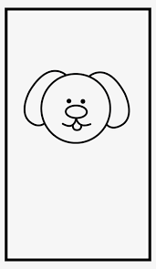 Sketch an outline of the puppy's head and body. Best How To Draw A Dog Step Dog Clipart Easy To Draw Free Transparent Png Download Pngkey