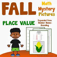 This place value activity contains 4 differentiated coloring worksheets for looking at the value of hundreds, tens, and units. Fall Autumn Place Value Coloring Worksheets Printables Worksheets