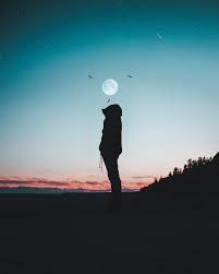 It just makes me feel emnty. White Moon Alone Boy Wallpaper Alone Boy Wallpaper Boys Wallpaper Alone Photography