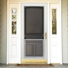 Constructed from steel for durability. Adfors 36 Brown Screen Door Grille Kickplate At Menards