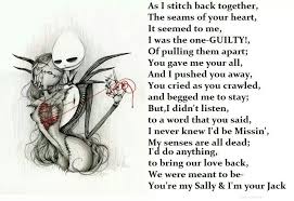 My Sally Your Jack Nightmare Before Christmas Quotes Jack Skellington Quotes Jack And Sally Quotes