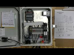 Water pump controller with float switch auto manual. How To Wire An Orenco S Series Control Panel Youtube