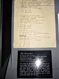 Iron man 1, iron man 2, iron man 3, the avengers. Ron Mcgovney On Twitter James S Handwritten Lyrics For Hit The Lights In The Rock And Roll Hall Of Fame In 2009 We Played The Song In Our Band Leather Charm Https T Co E1qfwgt783