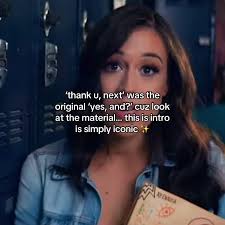 What Is Being Said in The Intro to Yes and by Ariana Grande