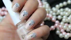 1001 Ideas For Nails With Rhinestones You Must Try This Year We have already said that the color is black and rhinestones are good for short nails.